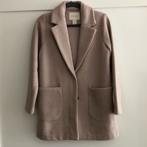 Cynthia Rowley Blazer Jacket Tweed Herringbone Small